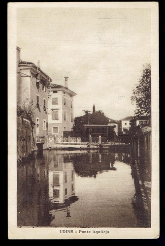 Udine roggia ponte - udine.,
