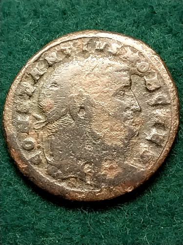 Roman bronze coin - coin., constantius