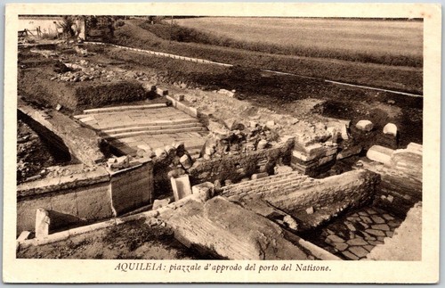 Aquileia ancient ruins port - port, of