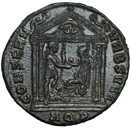 Maxentius follis aquileia - follis,